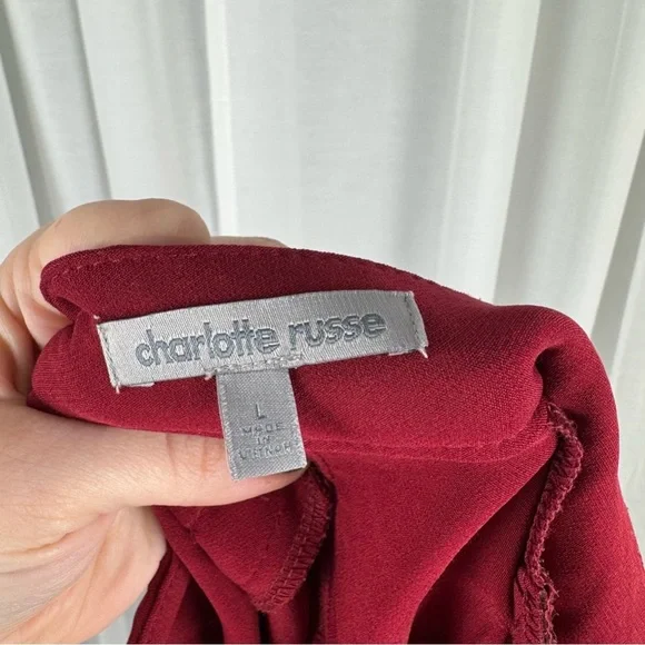 Red Charlotte Russe Pants - Picture 5 of 5